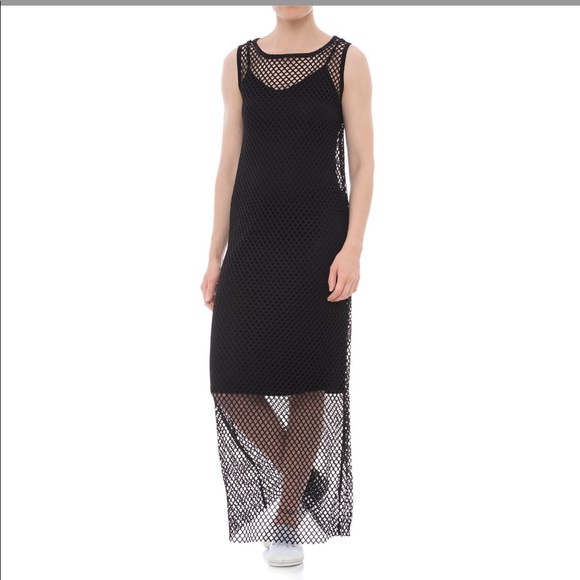 Gottex Dresses & Skirts - X by Gottex Open- Mesh Maxi Dress-Sleeveless